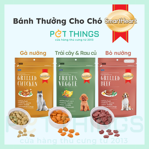Bánh Thưởng Cho Chó Smartheart Dog Treats 100g