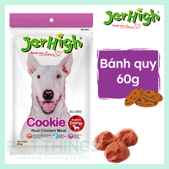Bánh thưởng / snack chó Jerhigh Cookie 60g