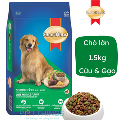 SmartHeart Adult Lamb & Rice thức ăn hạt cho chó trưởng thành, cừu & gạo