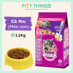 Whiskas Junior Mackerel Thức Ăn Hạt Cho Mèo Con, Cá Thu