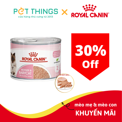 Pate mèo Royal Canin Mother & Baby Cat 195g