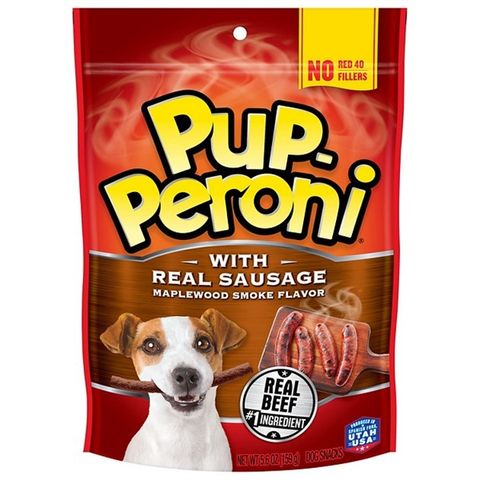 Pup-Peroni Real Sausage Maplewood Smoke, 159g (5.6-oz)