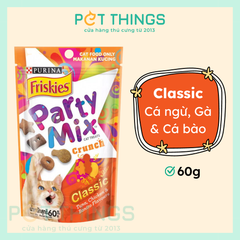 Bánh Thưởng Cho Mèo Friskies Party Mix Classic 60g, Thái Lan