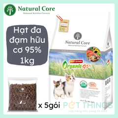 Hạt hữu cơ cho mèo Natural Core Organic 95%