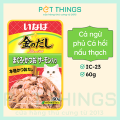 Pate Mèo Inaba Cá Ngừ & Cá Hồi 60g, IC-23