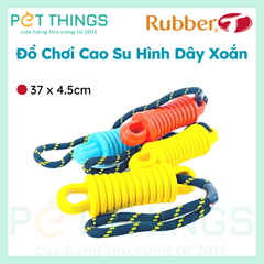 Đồ Chơi Cao Su Hình Dây Xoắn