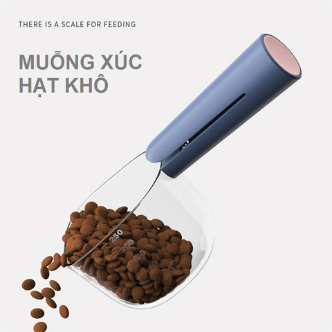 Muỗng Xúc Hạt Trong Suốt 250ml