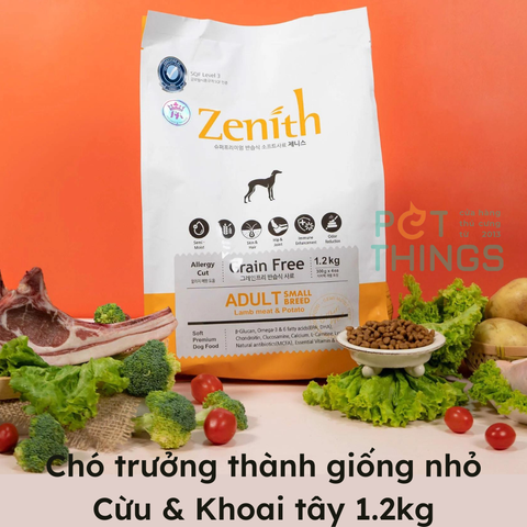 Zenith Grain Free Adult Small breed thức ăn mềm cho chó trưởng thành giống nhỏ