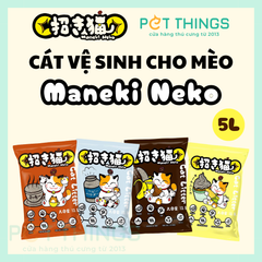 Cát Vệ Sinh Cho Mèo Maneki Neko Cat Litter 5L