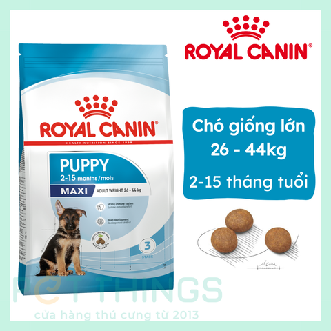 Royal canin Maxi Puppy Thức Ăn Hạt Cho Chó Con Cỡ Lớn