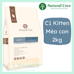 Hạt khô cho mèo con Natural Core C1 Kitten Multi-Protein