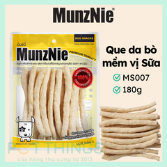 Snack Chó MunzNie MS007 Que Da Bò Mềm Vị Sữa 180g