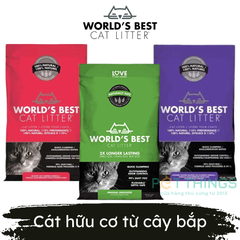 Cát vệ sinh hữu cơ cho mèo World's Best Cat Litter