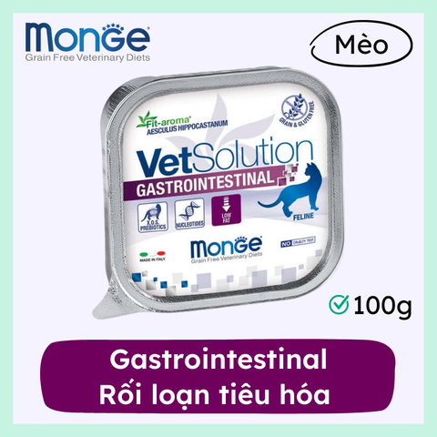 Pate Mèo Monge VetSolution Feline Gastrointestinal 100g