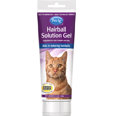 PetAg Hairball Solution Gel hỗ trợ giảm búi lông ở mèo 100g