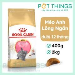 Royal Canin Kitten British Shorthair Thức Ăn Hạt Cho Mèo Con Anh Lông Ngắn