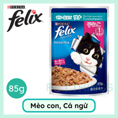 Pate Cá ngừ cho Mèo Con Felix Kitten Tuna in Jelly 85g