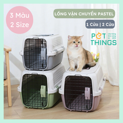 Lồng vận chuyển thú cưng Pastel