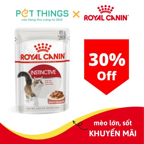 Pate Mèo Royal Canin Adult Instinctive in Gravy 85g