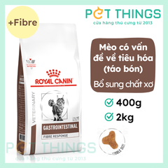 Thức ăn hạt cho mèo rối loạn tiêu hóa Royal Canin Cat Gastrointestinal Fibre Response bổ sung thêm chất xơ