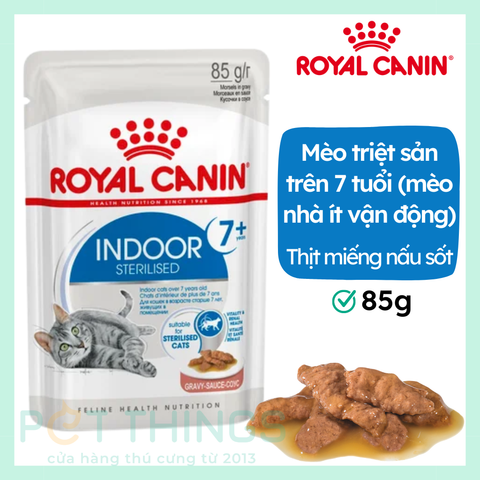 Pate Mèo Royal Canin Indoor Sterilised 7+ 85g