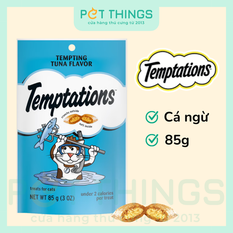 Temptations USA Tempting Tuna Bánh Thưởng cho Mèo Vị Cá Ngừ