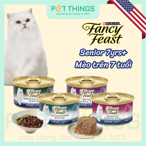 Fancy Feast Senior 7+ Pate Cho Mèo Trên 7 Tuổi 85g