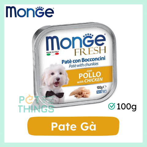 Pate Chó Monge Fresh Chicken 100g