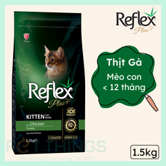 Reflex Plus Kitten Thức Ăn Hạt Cho Mèo Con 1.5Kg