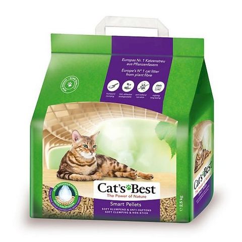 Cát vệ sinh hữu cơ cho mèo Cat's Best Smart Pellets