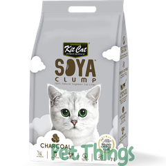 Cát đậu nành cho mèo Kit Cat SOYA Clump Charcoal 7L