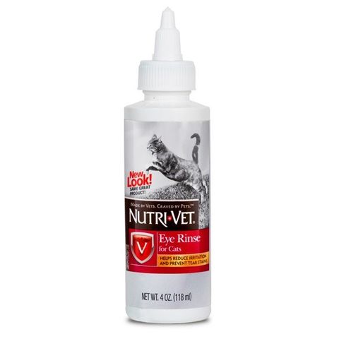 Dung dịch vệ sinh mắt cho mèo Nutri-Vet Eye Rinse 118ml