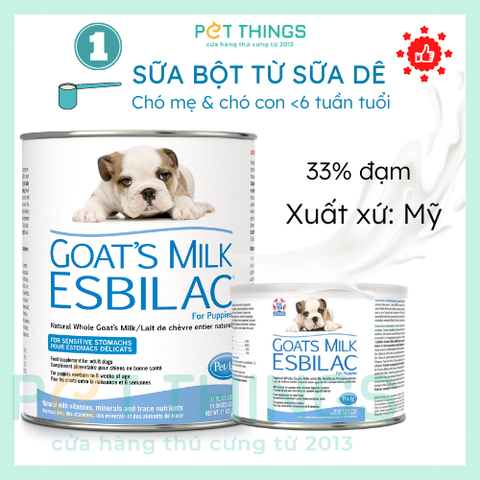 Goats Milk Esbilac PetAg Sữa dê bột cho chó