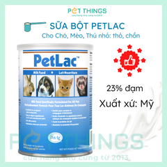 Sữa bột PetLac Pet Powder 23% đạm cho mọi loại động vật