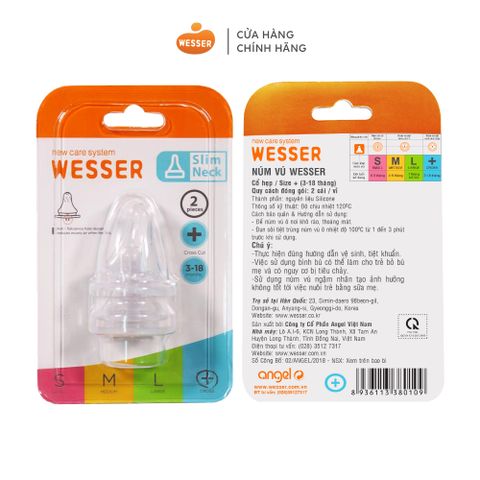  Núm Vú  Wesser Cổ Hẹp Size + 