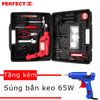 Bộ dụng cụ máy khoan perfect PF-168+Súng bắn keo