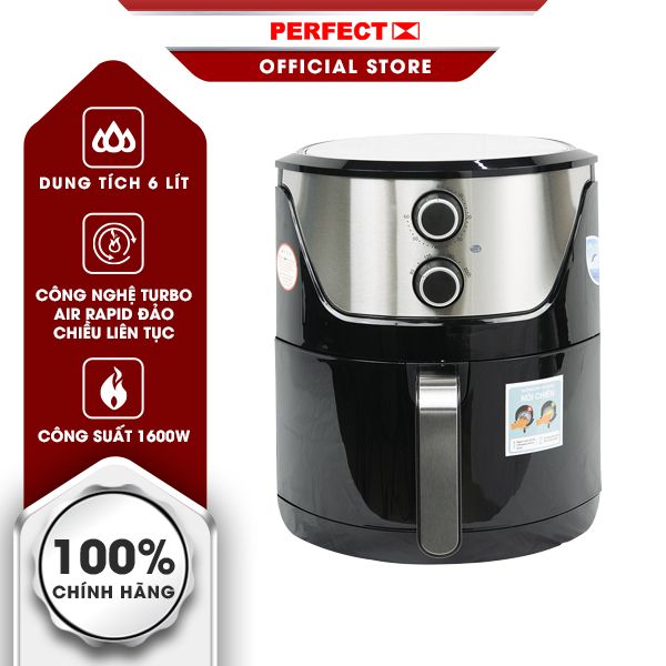 NỒI CHIÊN KHÔNG DẦU PERFECT 6L PF-625 (CERAMIC)