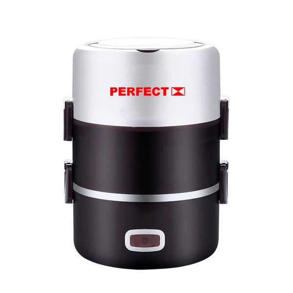 Hộp cơm giữ nhiệt 3 tầng cắm điện PERFECT JLS-202