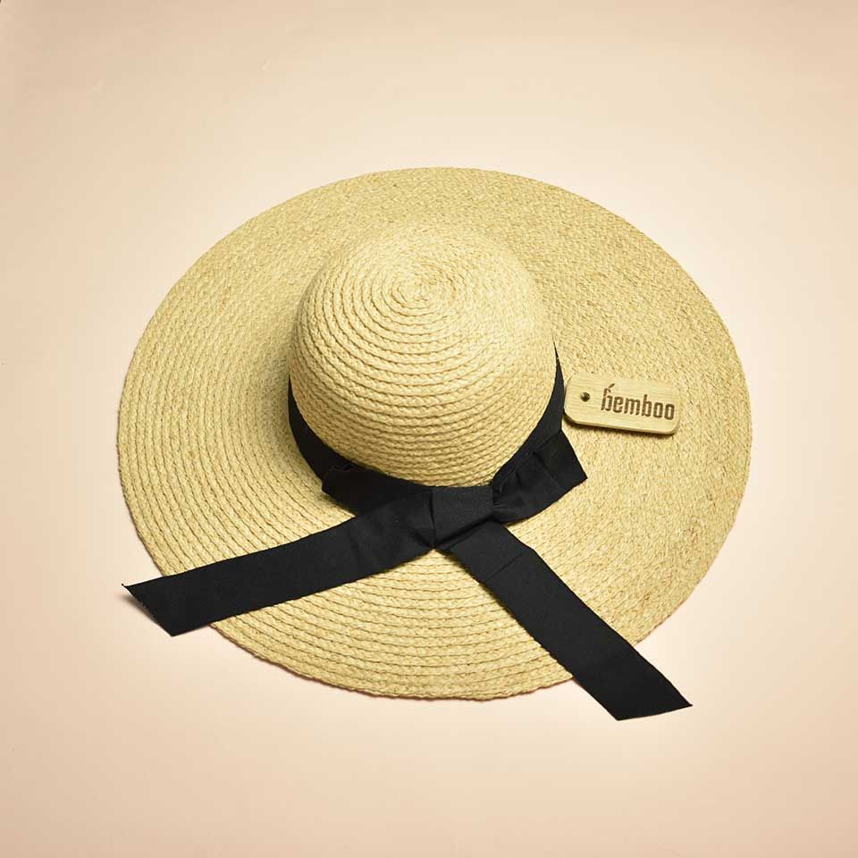 Nón cói sợi raffia Quỳ Hoa Tử