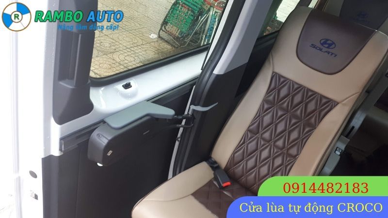 Cửa lùa tự động CROCO cho xe Hyundai Solati - RAMBO AUTO