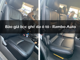 Báo giá bọc ghế da ô tô 4, 7, 9, 16 chỗ