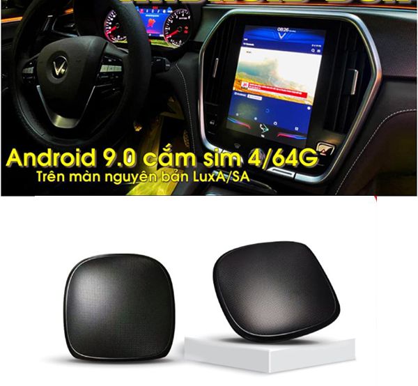 Lắp Bộ Android Box AI Cho xe Vinfast Lux A và Lux SA (Tích hợp vào màn zin)