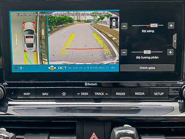 Camera 360 độ xe Kia Seltos - Quan sát toàn cảnh giúp lái xe an toàn