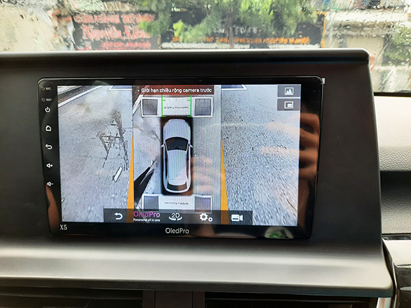 Màn hình Android tích hợp camera 360 xe Seltos