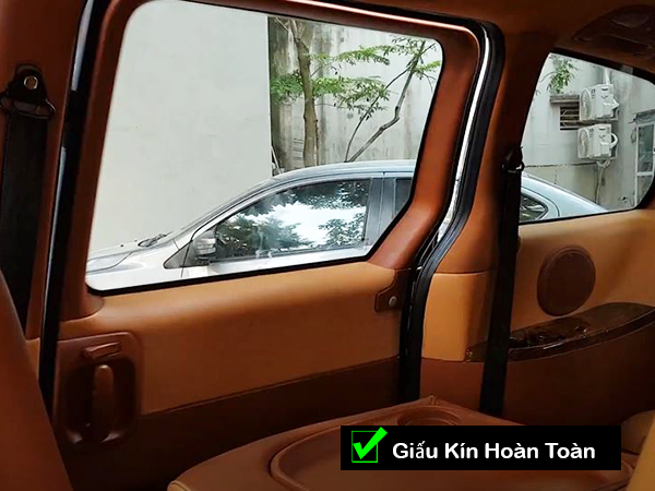 Cửa điện giấu kín xe Kia Carnival