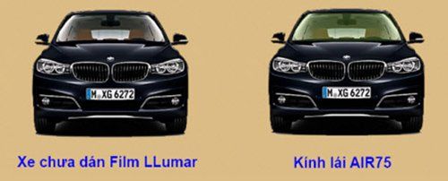 Dán phim cách nhiệt xe KIA K3 - Llumar