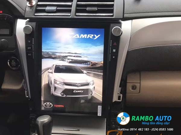 MÀN HÌNH DVD CUSP  TESLA XE CAMRY 2015