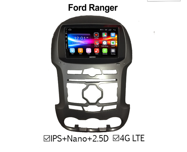 Màn hình DVD Ford Ranger ZESTECH 4G