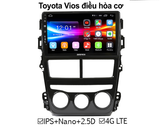 Màn hình DVD Toyota Vios Điều hòa Cơ 2019 ZESTECH 4G