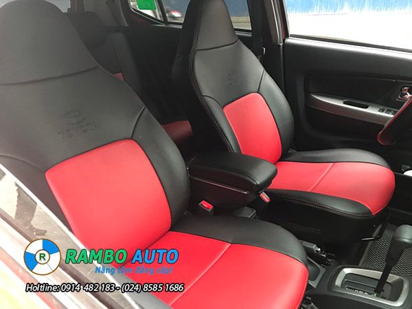 Bọc ghế da xe Toyota Wigo 2018 - 2019
